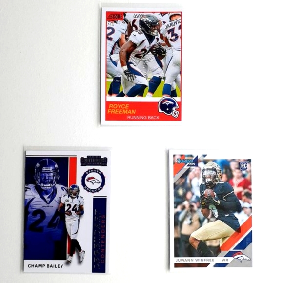 Denver Broncos  9 Card Lot - FTBL [10_1] - Picture 7 of 8